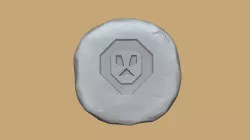 Chaos Rune - Runescape - STL Keychain
