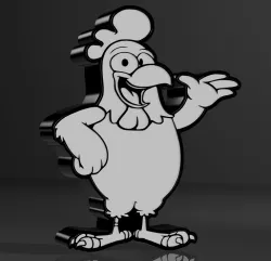 chicken lamp