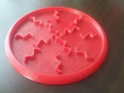 Coaster (spill free)