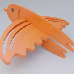 Collapsible bird