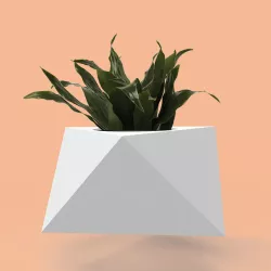 Concrete planter mold