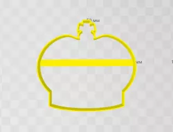crown cookie cutter