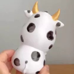 CUTE BIG MOUTH COW PLANTER - KEY HOLDER (2 VERSIONS)