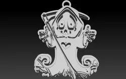 Cute Devil Keychain