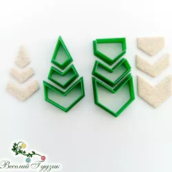 Cutter W earrings