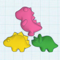 DINO GUMMY for mold