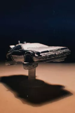 Display Stand for DeLorean DMC-12 - Back to the future