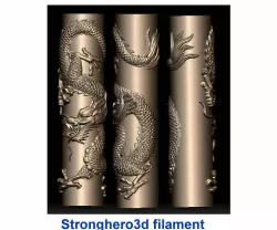 dragonspiralingpillar