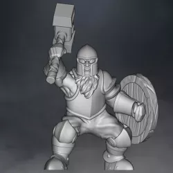 dwarf hammer enano martillo