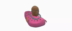 Dwayne The Rock Johnson as a croc