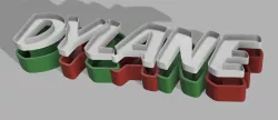 DYLANE name lamp