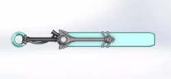 Ekko's Bat Keychain
