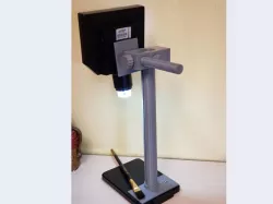 ELECTRON MICROSCOPE STAND