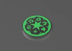 Energy Pokemon Coin TCG