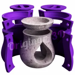 ESSENTIAL OIL BURNER MOLD FOR ESSENCES V3 : DROP VERSION : ESSENTIAL OIL BURNER MOLD