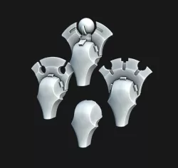 Featureless Space Undead Heads