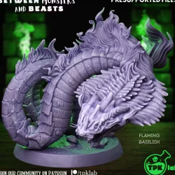 Flamming Basilisk