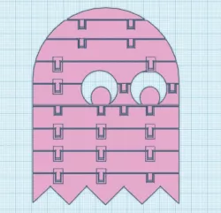 FLEXI PAC-MAN GHOST