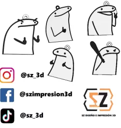 Flork key ring pack