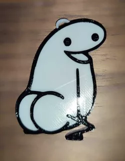 Flork Twerking Keychain