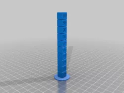 Flow Rate/Extrusion Multiplier Test Tower