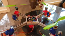 Flying Mongster - Land Air Sea Quadcopter