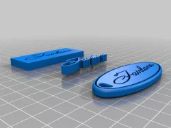 Ford Fairlane Keychain