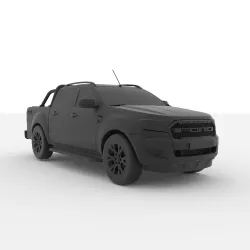 Ford Ranger Wildtrak 2015-2020 For 3D Print