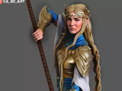 Galadriel 3D Print