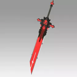 Genshin Impact Diluc Wolf Gravestone Claymores