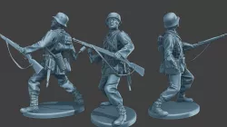 German soldier ww2 Grenade G1