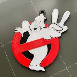 Ghostbusters 2 Logo Keychain