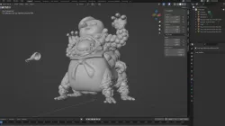 Ghostbusters Stay Puft Marshmallow Man + Power Rangers Eyeguy Mashup Monster