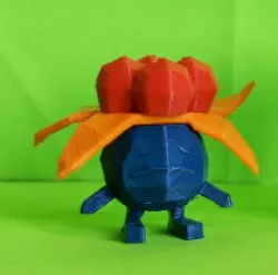 Gloom Low Poly Pokemon
