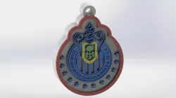 Guadalajara chivas keychain