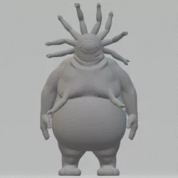 GYORO GYORO STATUE- ONE PUNCH MAN