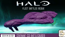 Halo CCS Battlecruiser (Halo Fleet Battles Redux)