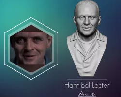 Hannibal Lecter 3D print model