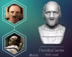 Hannibal Lecter 3D print model