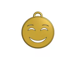 Happy Emoji Keychain