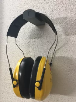 Headphone Holder with Initials