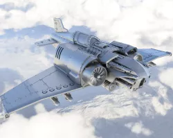 Heavy Fighter Metal Bird "MAVERICK