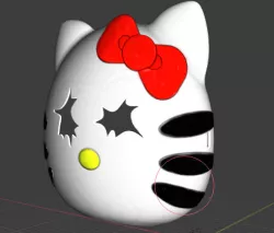 HELLO KITTY MASK CHUCKY SERIES