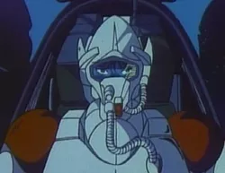 Helmet/helmet Lt.Marie Crystal -Robotech SOUTERN CROSS