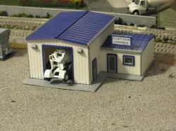 HO Scale NEW Concrete Plant Garage and Office