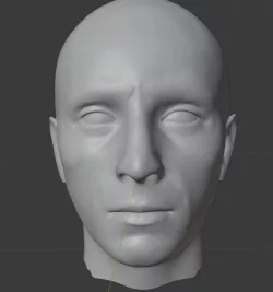 human face male