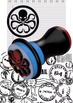 Hydra Stamp / Stamp / marvel
