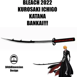 Ichigo katana Bankai Bleach 2022 new season