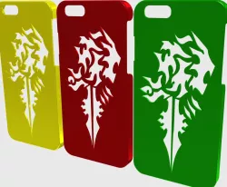 Iphone 6 King Lion 2 Swords
