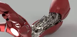 Iron man MK85 Exo skeleton arm (Lifesize)